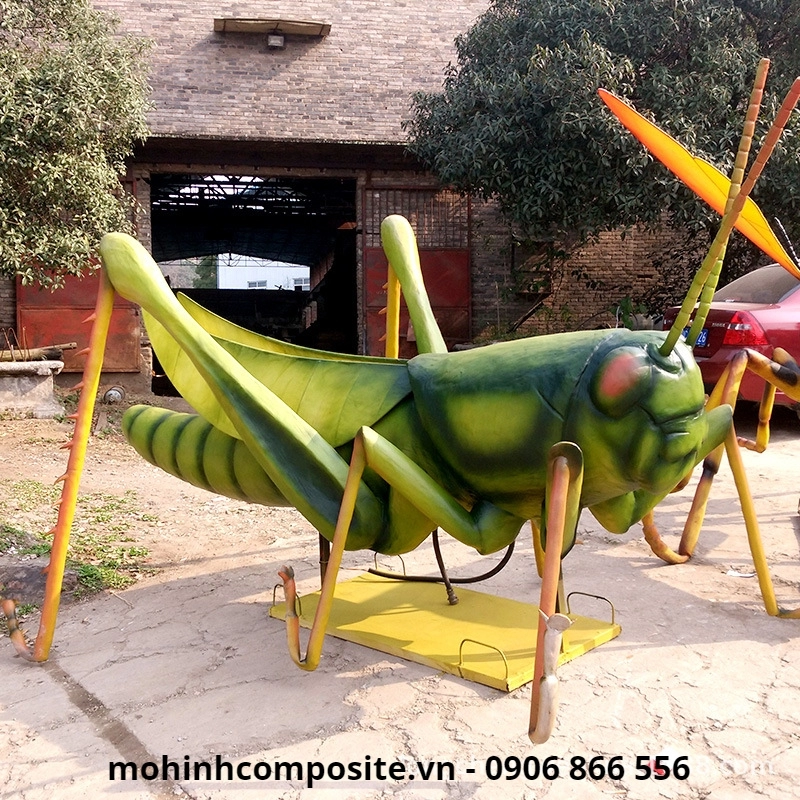 san xuat mo hinh bang nhua composite2 1 1099 - Mô hình con cào cào xanh bằng composite